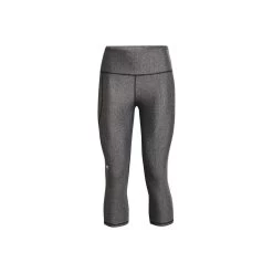 Under Armour HeatGear Capri 3/4 Leggings Damen - Grau