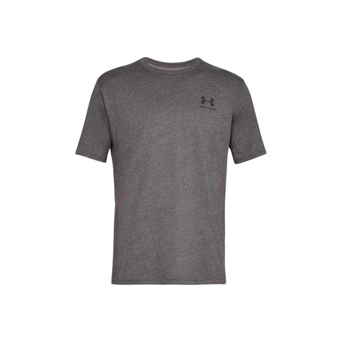 Under Armour Herren Shirt Sportstyle Left Chest - Dunkelgrau 3 Under Armour Herren Shirt Sportstyle Left Chest - Dunkelgrau